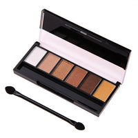 6 Colors Eyeshadow Palette Glamorous Smokey Eye - anytrendy
