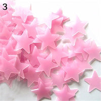 Colorful Glow in the Dark Luminous Stars - anytrendy