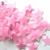 Colorful Glow in the Dark Luminous Stars - anytrendy