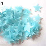 Colorful Glow in the Dark Luminous Stars - anytrendy