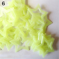 Colorful Glow in the Dark Luminous Stars - anytrendy